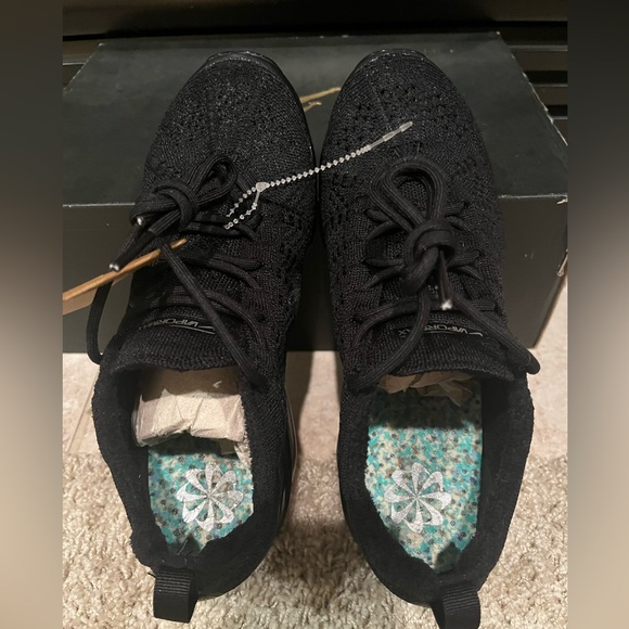 Size 7 - Nike Air VaporMax 2023 Flyknit Black Iridescent W 🔥🔥BRAND NEW no box - Picture 3 of 8